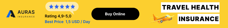 Auras Travel Insurance advertisement banner