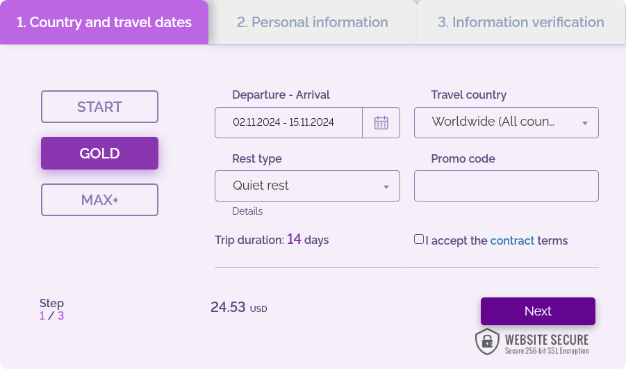 Ekta Travel Insurance Plans and Prices