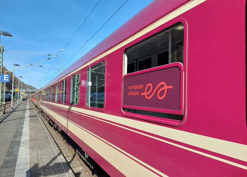 Sleeper Train from Brussels and Amsterdam to Prague