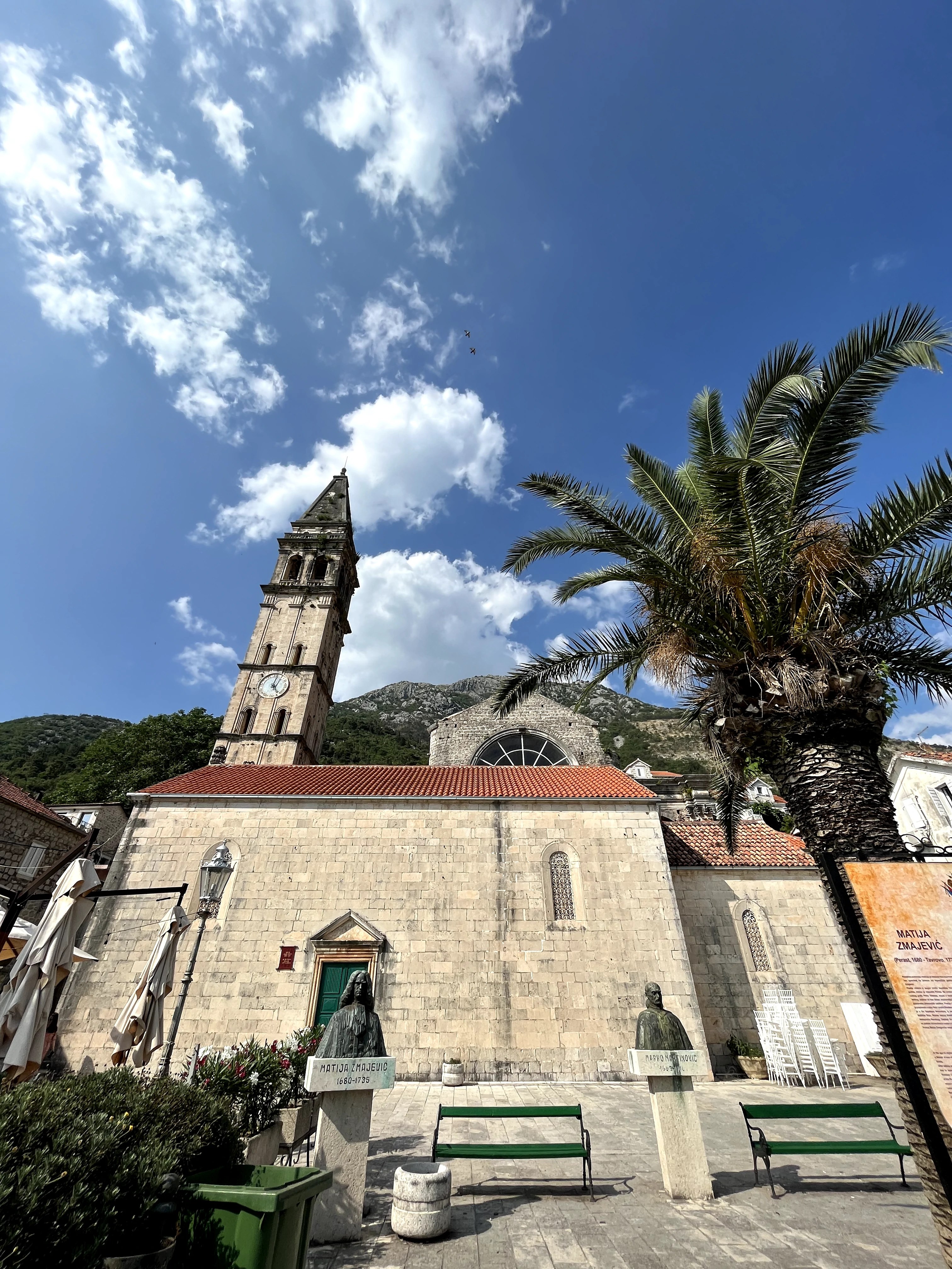 Church of St. Nicholas Perast Kotor Bay