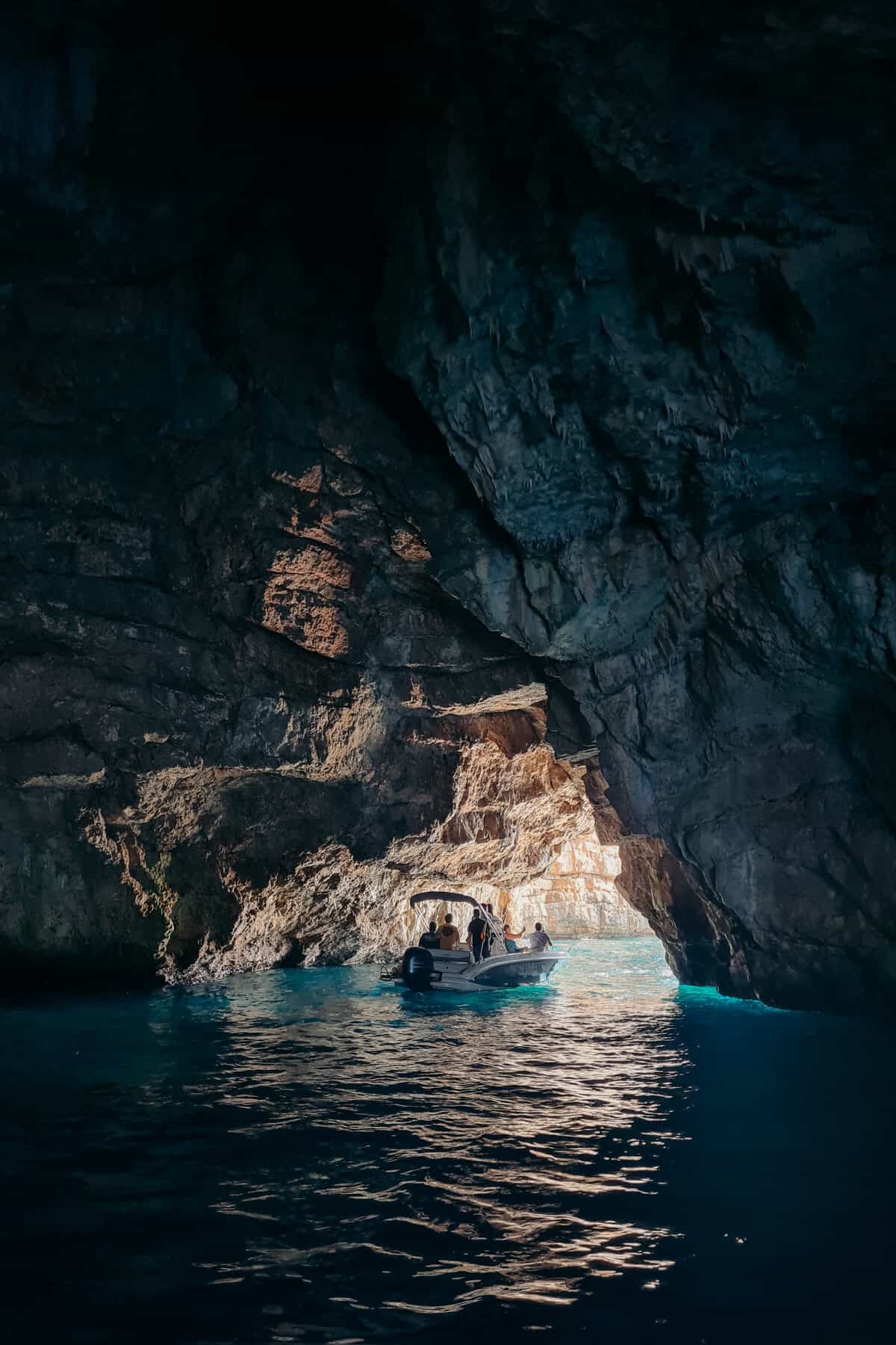 Blue Cave Kotor Bay Lustica Peninsula