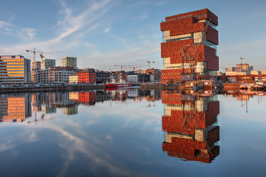 Stunning Views at Museum aan de Stroom Antwerp Belgium