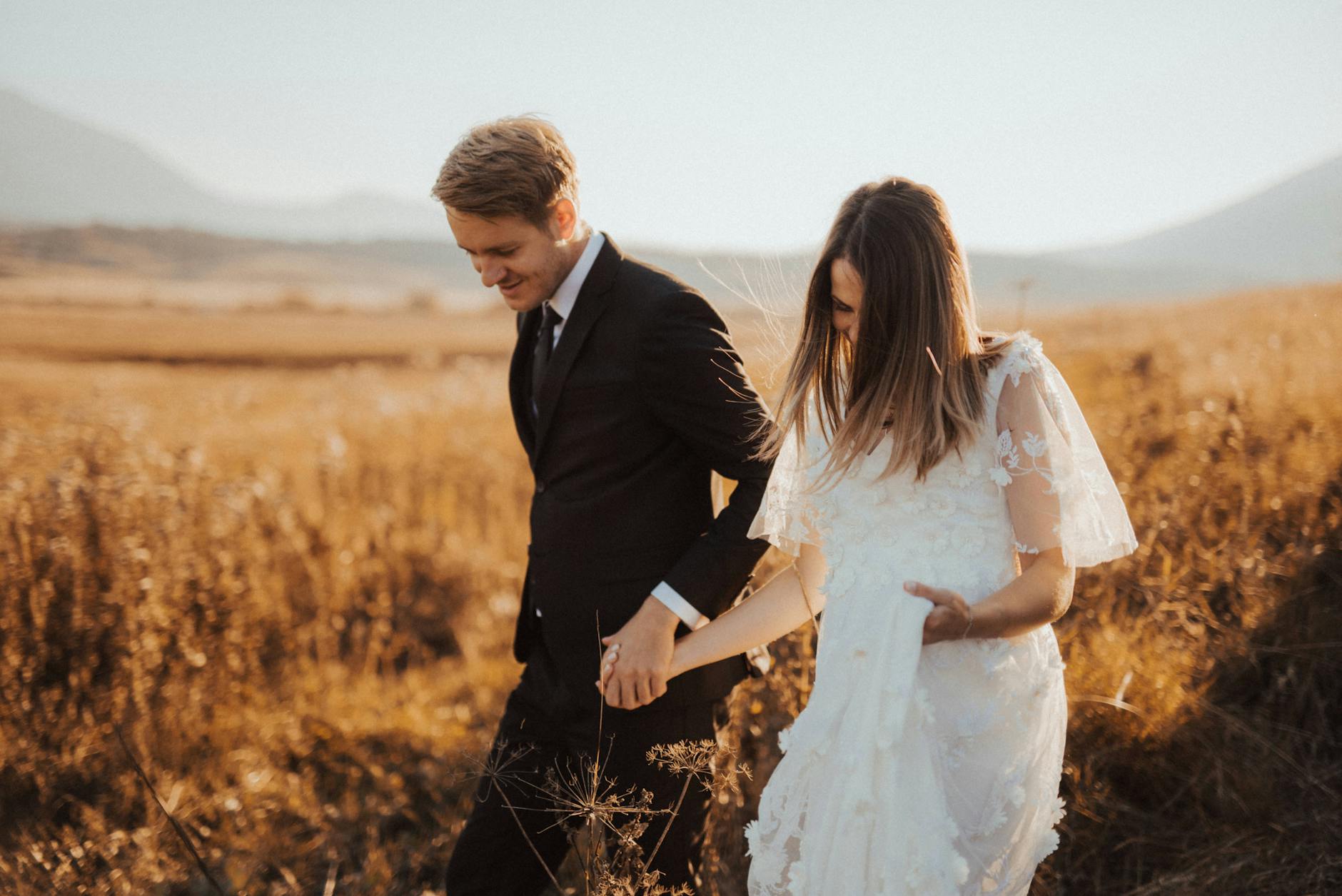 Romantic couple for Civil Marriage in Cyprus