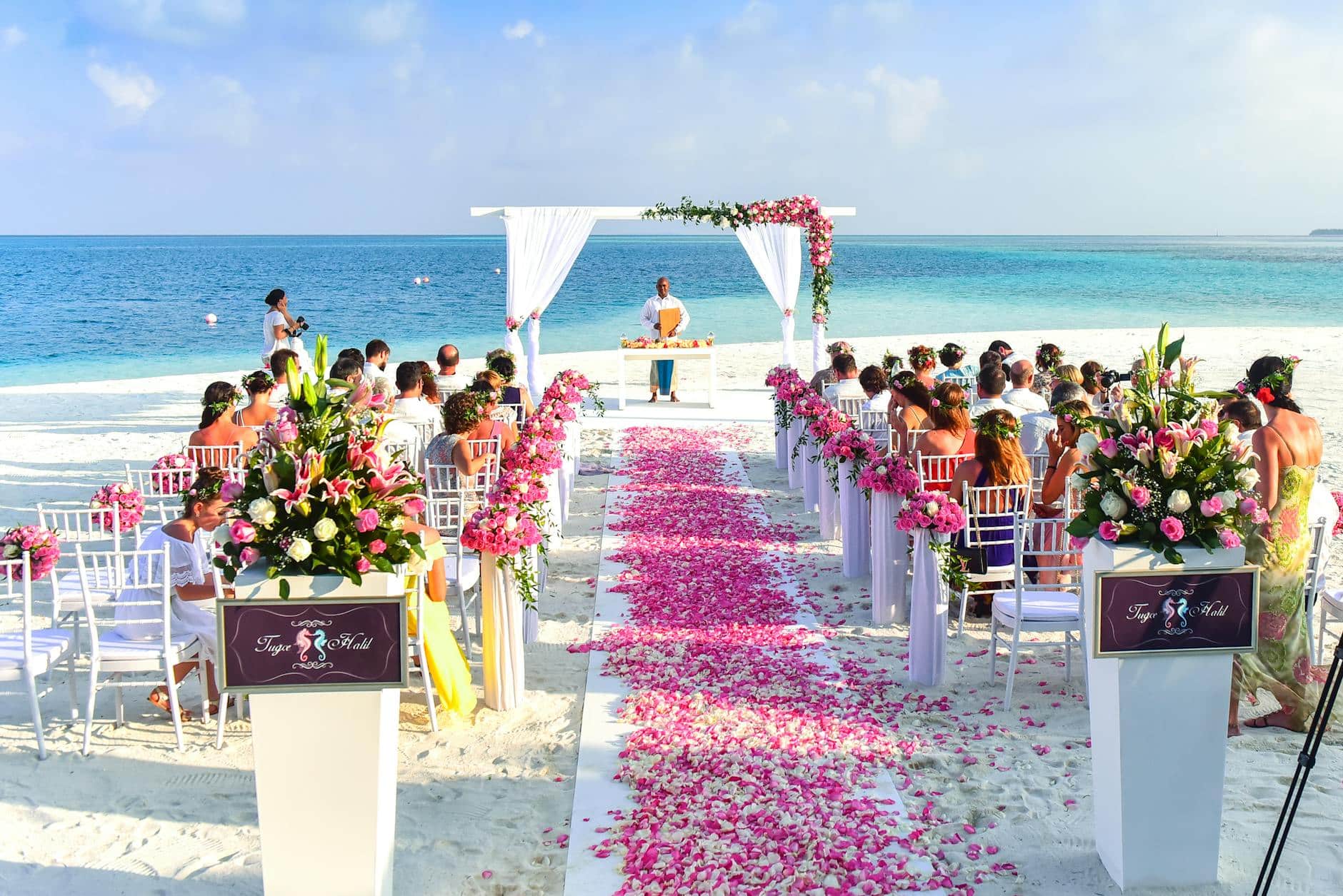 civil marriage ceremony on the beach cyprus